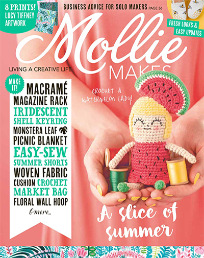 创意手作艺术杂志订阅英国《Mollie Makes》电子版PDF高清【2018年汇总15期】