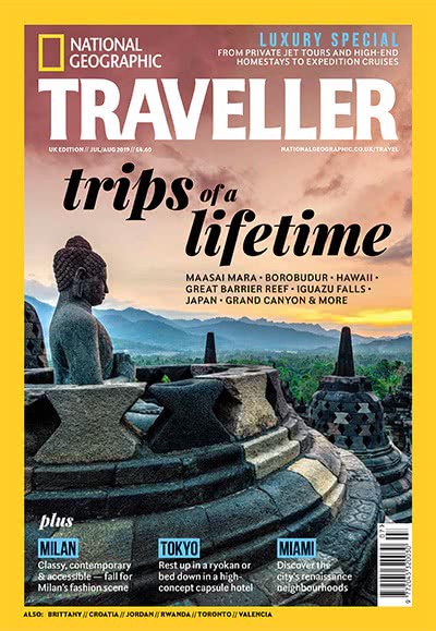 旅游杂志订阅电子版PDF 英国《National Geographic Traveller》【2019年汇总12期】