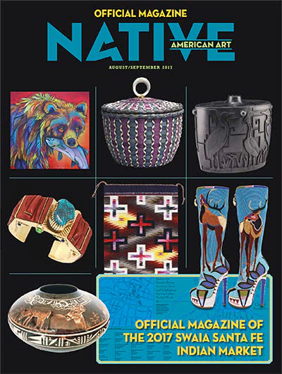 艺术行业杂志订阅电子版PDF 美国《Native American Art》【2017年汇总6期】