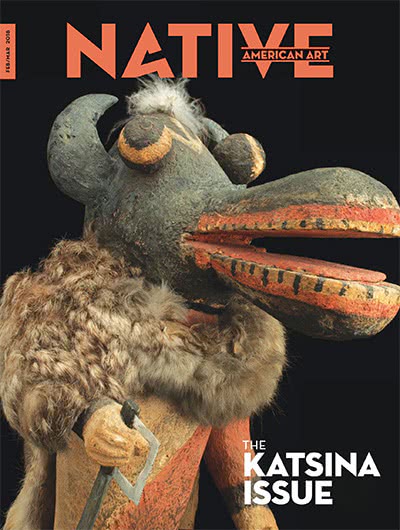 艺术行业杂志订阅电子版PDF 美国《Native American Art》【2018年汇总6期】