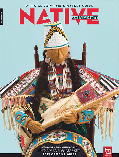 艺术行业杂志订阅电子版PDF 美国《Native American Art》【2019年汇总6期】