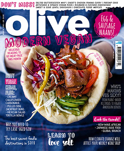 吃货美食杂志订阅电子版PDF 英国《Olive》【2018年汇总7期】