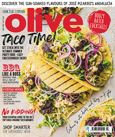 吃货美食杂志订阅电子版PDF 英国《Olive》【2019年汇总13期】