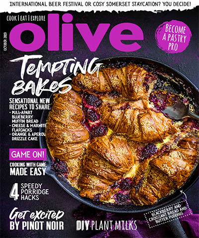 吃货美食杂志订阅电子版PDF 英国《Olive》【2019年汇总13期】