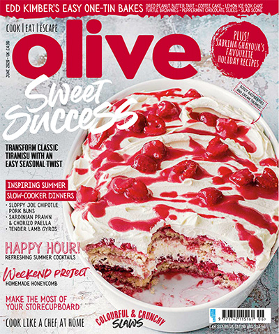 吃货美食杂志订阅电子版PDF 英国《Olive》【2020年汇总13期】