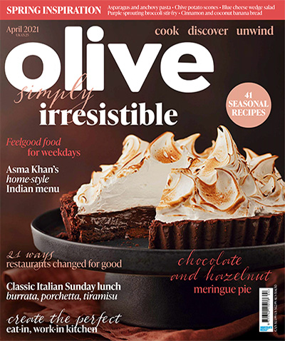 吃货美食杂志订阅电子版PDF 英国《Olive》【2021年汇总13期】