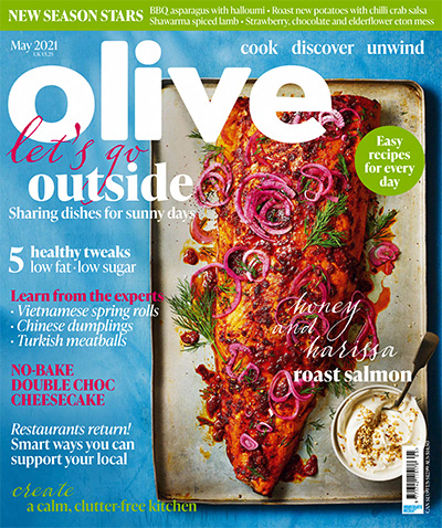 吃货美食杂志订阅电子版PDF 英国《Olive》【2021年汇总13期】