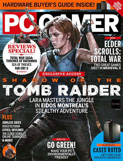 电脑游戏杂志订阅电子版PDF 美国《PC Gamer》【2018年汇总12期】