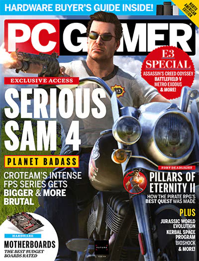 电脑游戏杂志订阅电子版PDF 美国《PC Gamer》【2018年汇总12期】