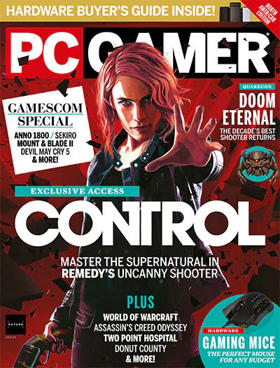 电脑游戏杂志订阅电子版PDF 美国《PC Gamer》【2018年汇总12期】