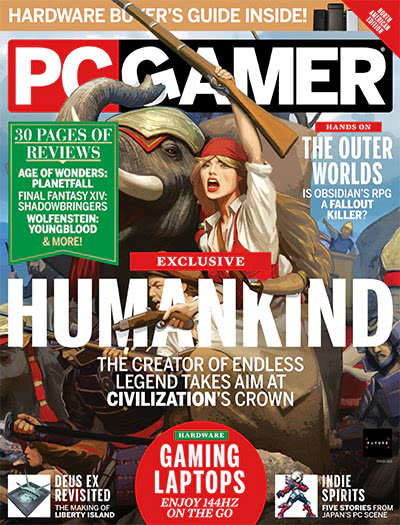 电脑游戏杂志订阅电子版PDF 美国《PC Gamer》【2019年汇总13期】