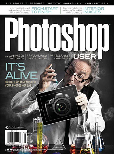 Photoshop数码技术艺术杂志订阅电子版PDF 美国《Photoshop User》【2014年汇总10期】