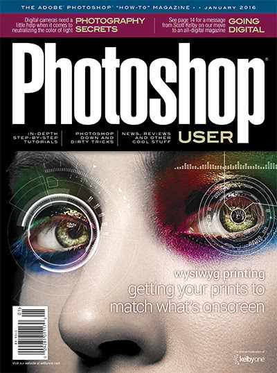 Photoshop数码技术艺术杂志订阅电子版PDF 美国《Photoshop User》【2016年汇总10期】