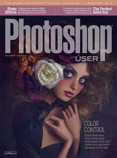 Photoshop数码技术艺术杂志订阅电子版PDF 美国《Photoshop User》【2019年汇总10期】