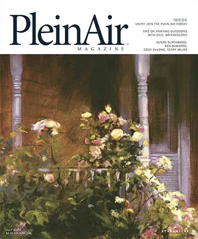 风景画艺术杂志订阅电子版PDF 美国《PleinAir》【2015年汇总6期】