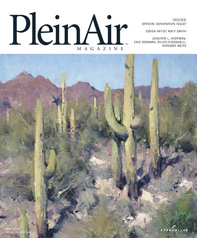 风景画艺术杂志订阅电子版PDF 美国《PleinAir》【2016年汇总6期】