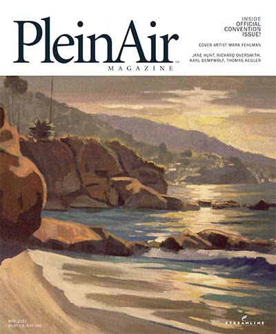 风景画艺术杂志订阅电子版PDF 美国《PleinAir》【2017年汇总6期】