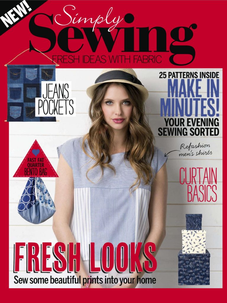 缝纫手作杂志订阅英国《Simply Sewing》电子版PDF高清【2015年6号刊免费下载】