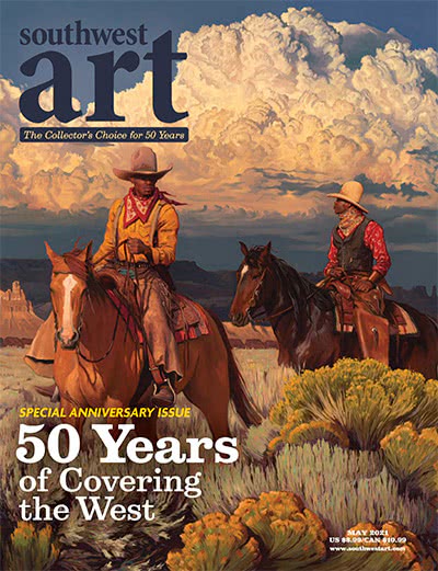 西南部艺术杂志订阅电子版PDF 美国《Southwest Art》【2021年汇总8期】