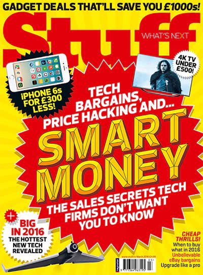 电子产品杂志订阅电子版PDF 英国《Stuff》【2016年汇总12期】