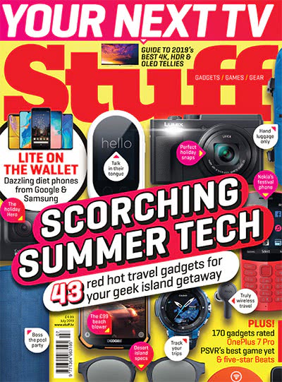 电子产品杂志订阅电子版PDF 英国《Stuff》【2019年汇总12期】