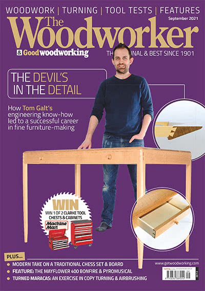 权威木工杂志订阅电子版PDF 英国《The Woodworker》【2021年汇总11期】