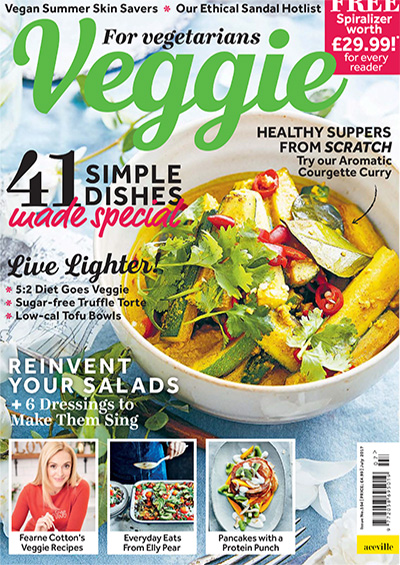 素食者美食杂志订阅电子版PDF 英国《Veggie》【2017年汇总12期】