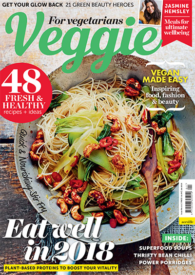 素食者美食杂志订阅电子版PDF 英国《Veggie》【2018年汇总11期】