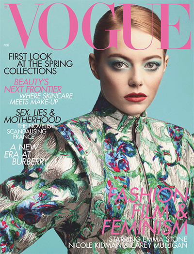 时尚生活杂志订阅英国《Vogue》电子版PDF高清【2019年汇总12期】