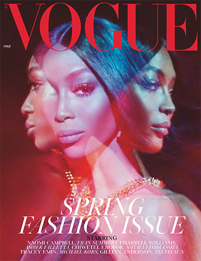 时尚生活杂志订阅英国《Vogue》电子版PDF高清【2019年汇总12期】