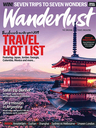 旅游杂志订阅电子版PDF 英国《Wanderlust》【2019年汇总11期】