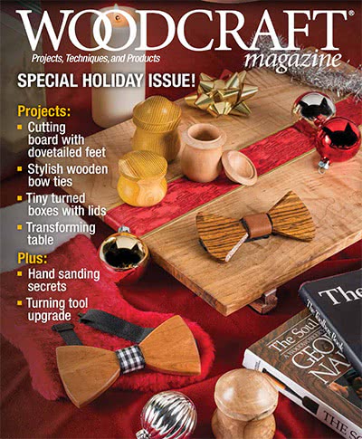 权威木工工艺杂志订阅电子版PDF 美国《Woodcraft Magazine》【2018年汇总6期】