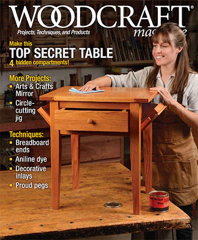 权威木工工艺杂志订阅电子版PDF 美国《Woodcraft Magazine》【2019年汇总6期】