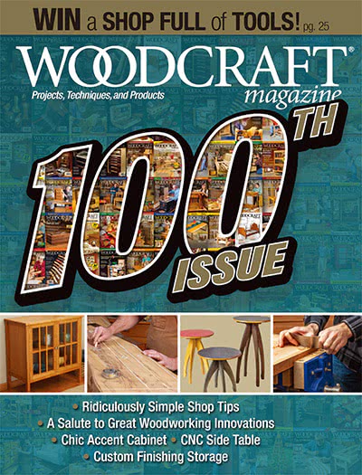 权威木工工艺杂志订阅电子版PDF 美国《Woodcraft Magazine》【2021年汇总6期】