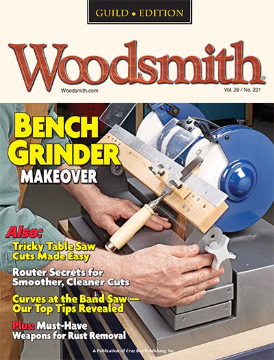 实用木工杂志订阅电子版PDF 美国《Woodsmith》【2017年汇总6期】