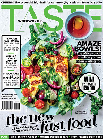 特色美食杂志订阅电子版PDF 南非《Woolworths Taste》【2017年汇总11期】
