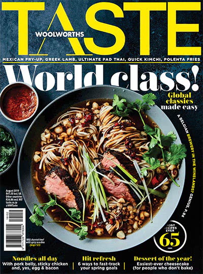 特色美食杂志订阅电子版PDF 南非《Woolworths Taste》【2019年汇总10期】