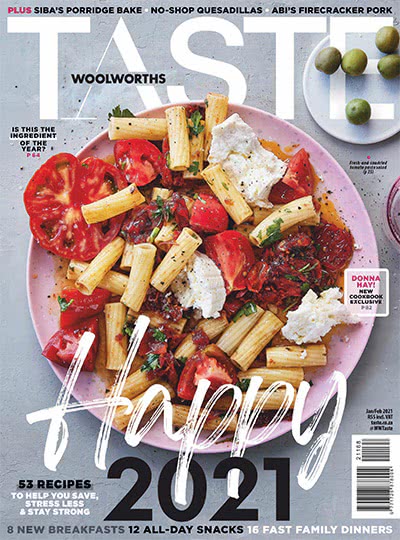 特色美食杂志订阅电子版PDF 南非《Woolworths Taste》【2021年汇总7期】