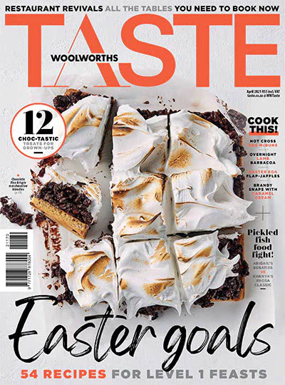特色美食杂志订阅电子版PDF 南非《Woolworths Taste》【2021年汇总7期】