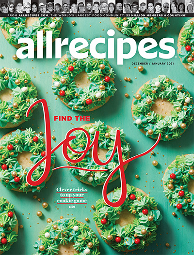 在线美食杂志订阅电子版PDF 美国《Allrecipes》【2020年汇总6期】