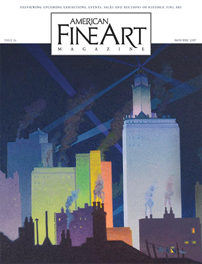 艺术收藏杂志订阅电子版PDF 美国《American Fine Art》【2017年汇总6期】