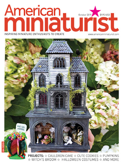 微型手作杂志订阅美国《American Miniaturist》高清PDF电子版【2019年汇总8期】