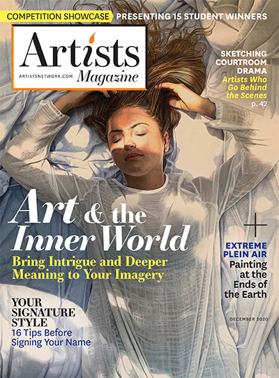 绘画艺术杂志订阅电子版PDF 美国《The Artists Magazine》【2020年汇总10期】