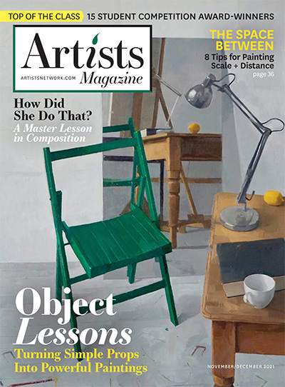 绘画艺术杂志订阅电子版PDF 美国《The Artists Magazine》【2021年汇总6期】