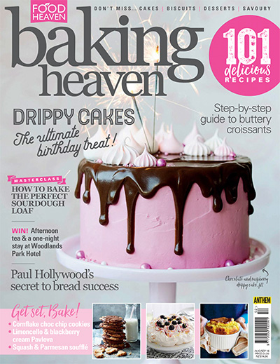 糕点烘焙杂志订阅电子版PDF 英国《Baking Heaven》【2016年汇总7期】