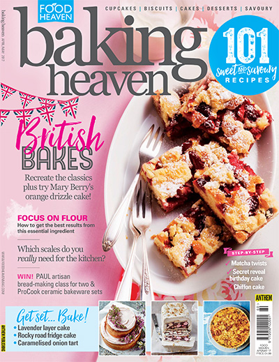 糕点烘焙杂志订阅电子版PDF 英国《Baking Heaven》【2017年汇总6期】