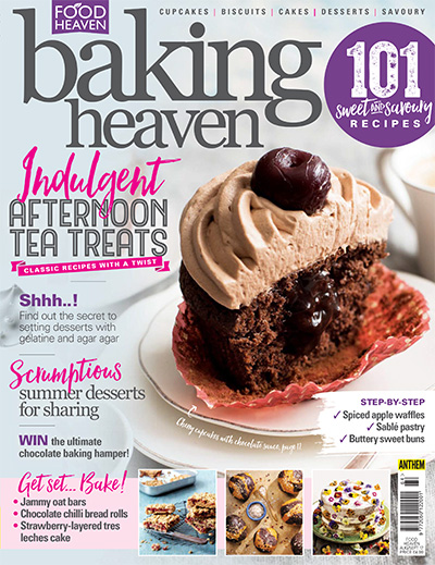 糕点烘焙杂志订阅电子版PDF 英国《Baking Heaven》【2017年汇总6期】