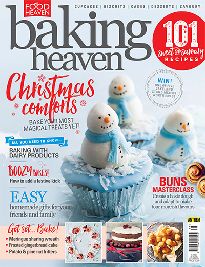 糕点烘焙杂志订阅电子版PDF 英国《Baking Heaven》【2017年汇总6期】