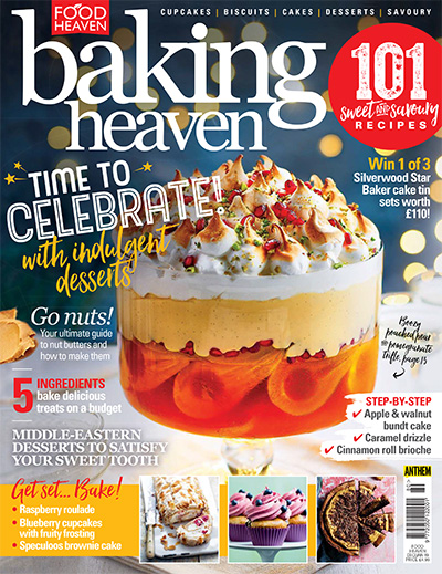 糕点烘焙杂志订阅电子版PDF 英国《Baking Heaven》【2018年汇总6期】