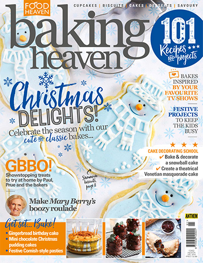 糕点烘焙杂志订阅电子版PDF 英国《Baking Heaven》【2019年汇总9期】
